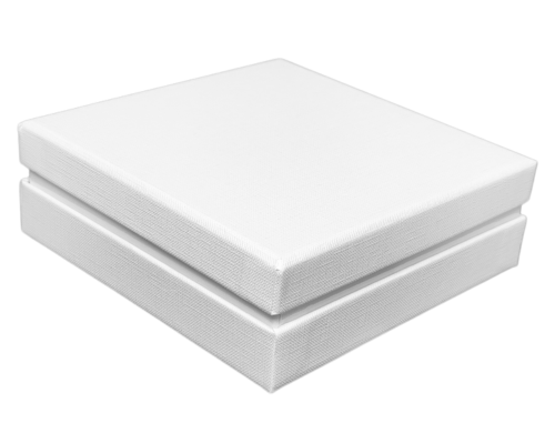 Etage Box base L139xW139xH24mm + compartments white almond