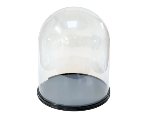 Dome large D200xH230mm black sea blue