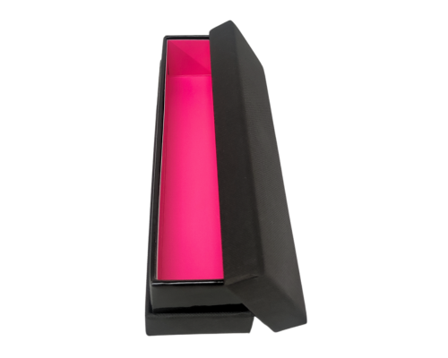 Portofino box L166xW34xH31mm black fuchsia