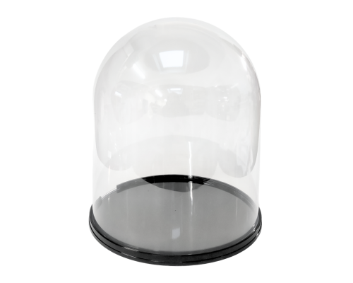 Dome large D200xH230mm black SANS CARTON