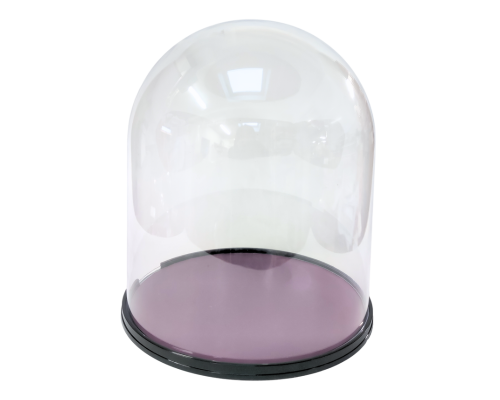 Dome large D200xH230mm black djerba purple